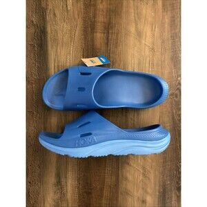 Hoka Ora Recovery Slide 3 Men Size 14 Coastal Sky Blue Comfort Sandal Slip On